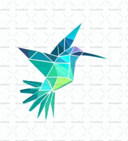 Geometrischer Kolibri